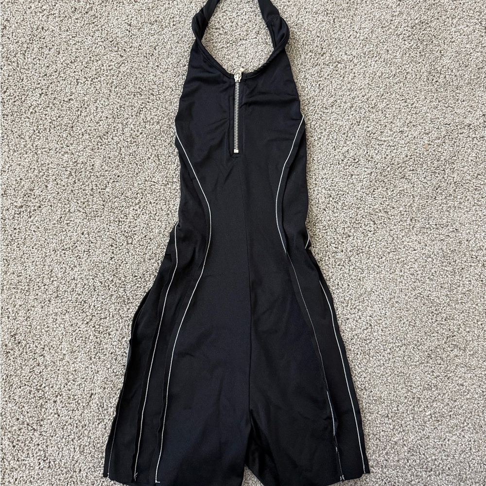 Sami Miro Vintage Open Seam Low Back Romper